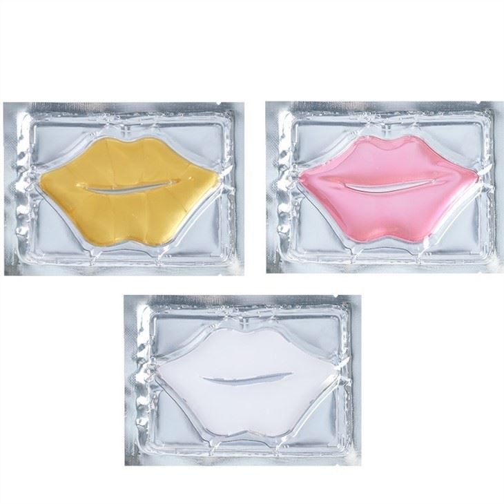24K Gold Crystal Collagen lip Mask