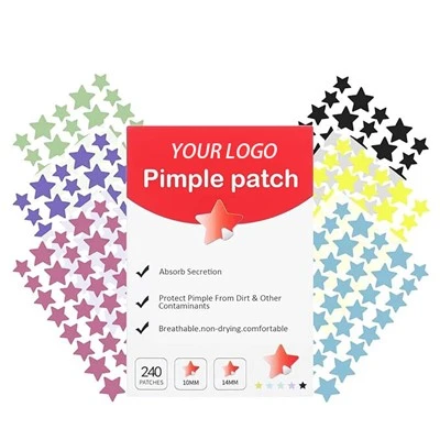 Pimple Star Stickers