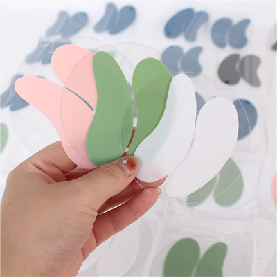 Genanvendelige silikone øjenplastre